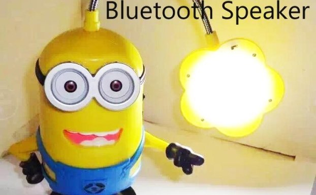 Lampa de birou cu bluetooth si boxa Minion