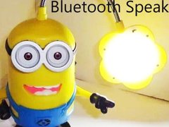 Lampa de birou cu bluetooth si boxa Minion